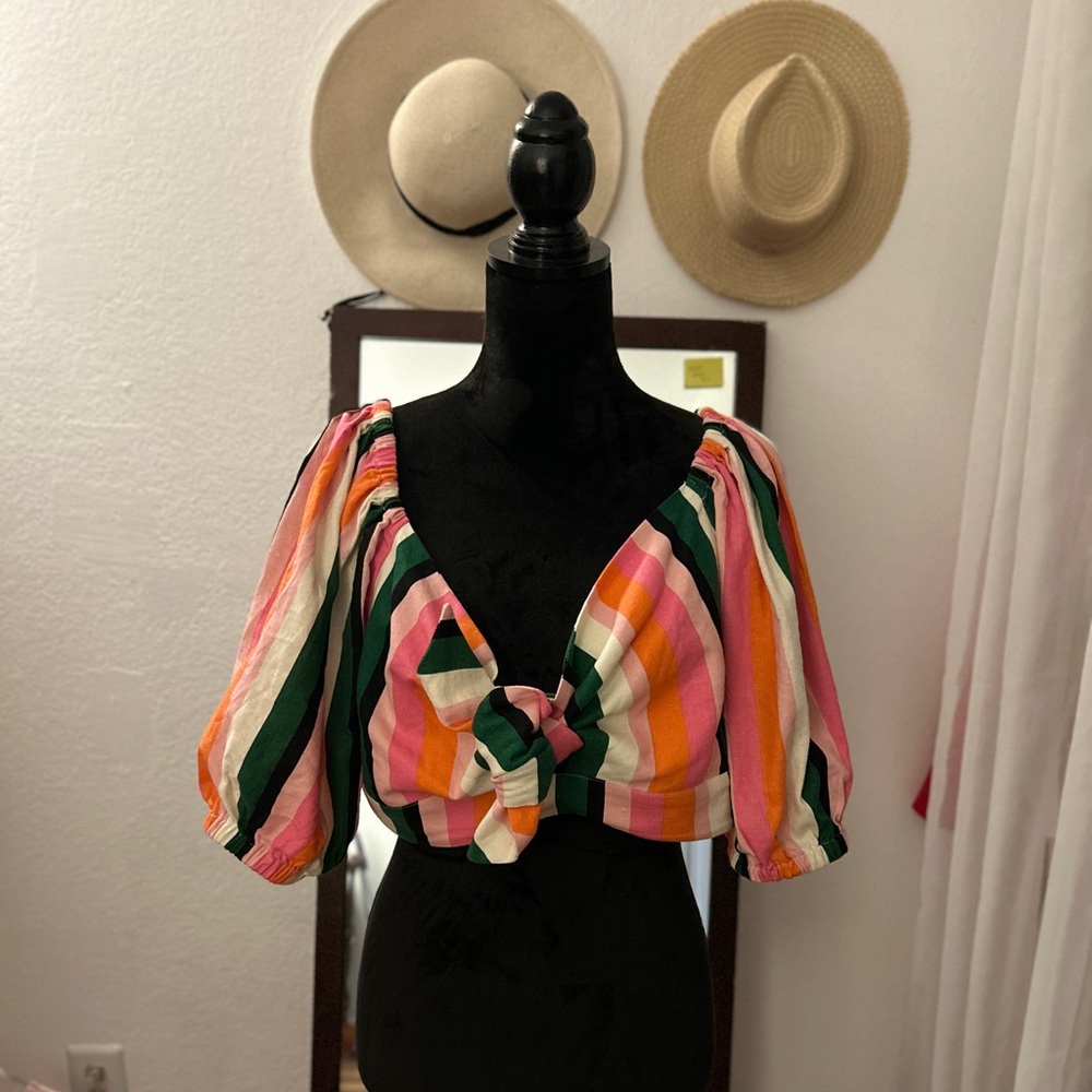 Eloquii MultiColored Two-Piece Set - Picture 5 of 10